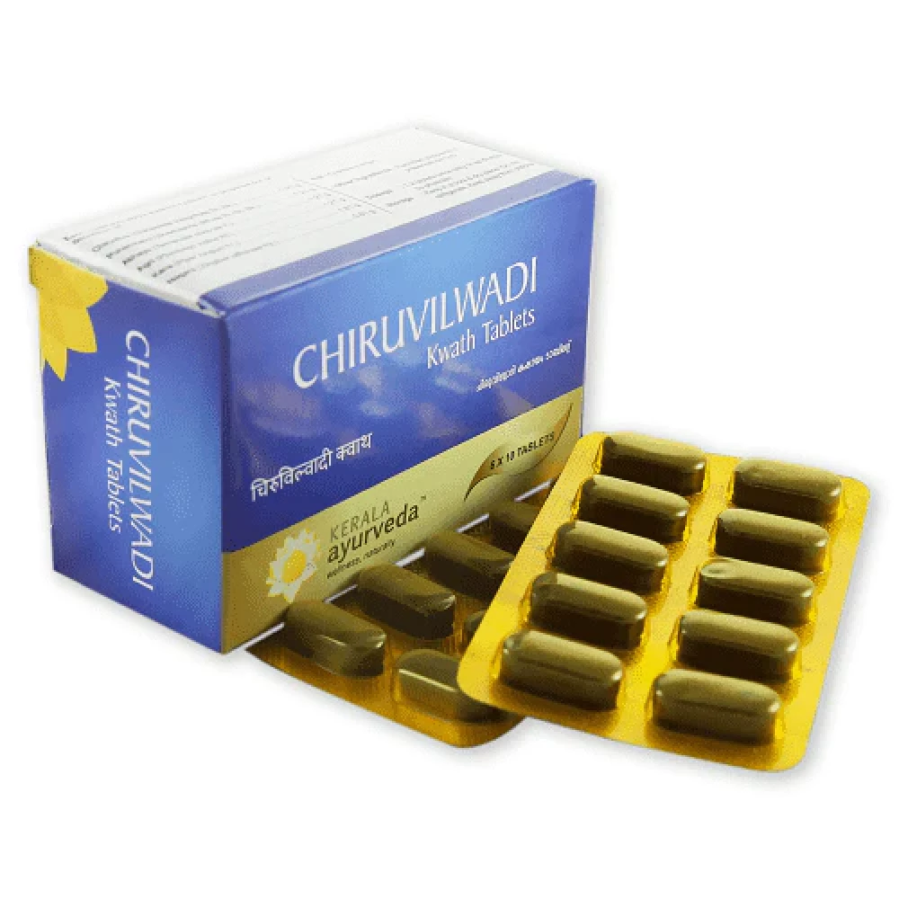 Kerala Ayurveda Chiruvilwadi Kwath Tablet, 100 Tablets-1.webp